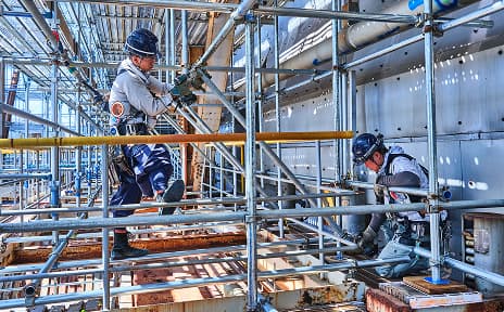 高い技術力と経験