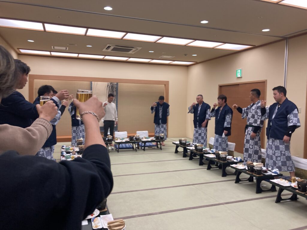 2022年 木山機設工業忘年会～in大観荘せなみの湯🍻